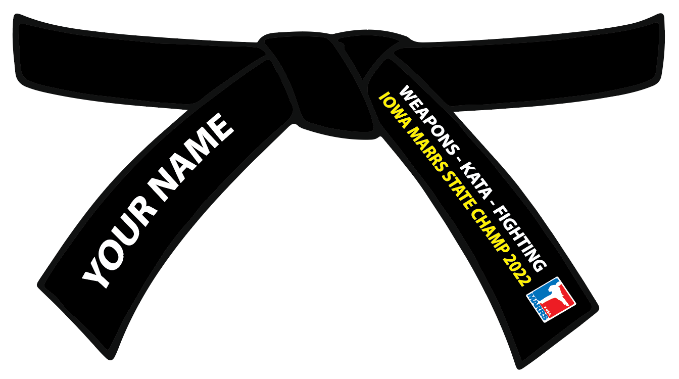 IAMARRS championship belt